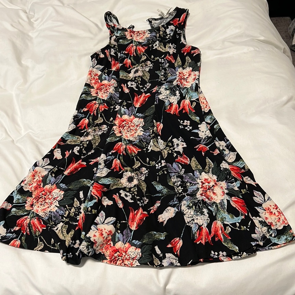 Mini Floral Dress Small